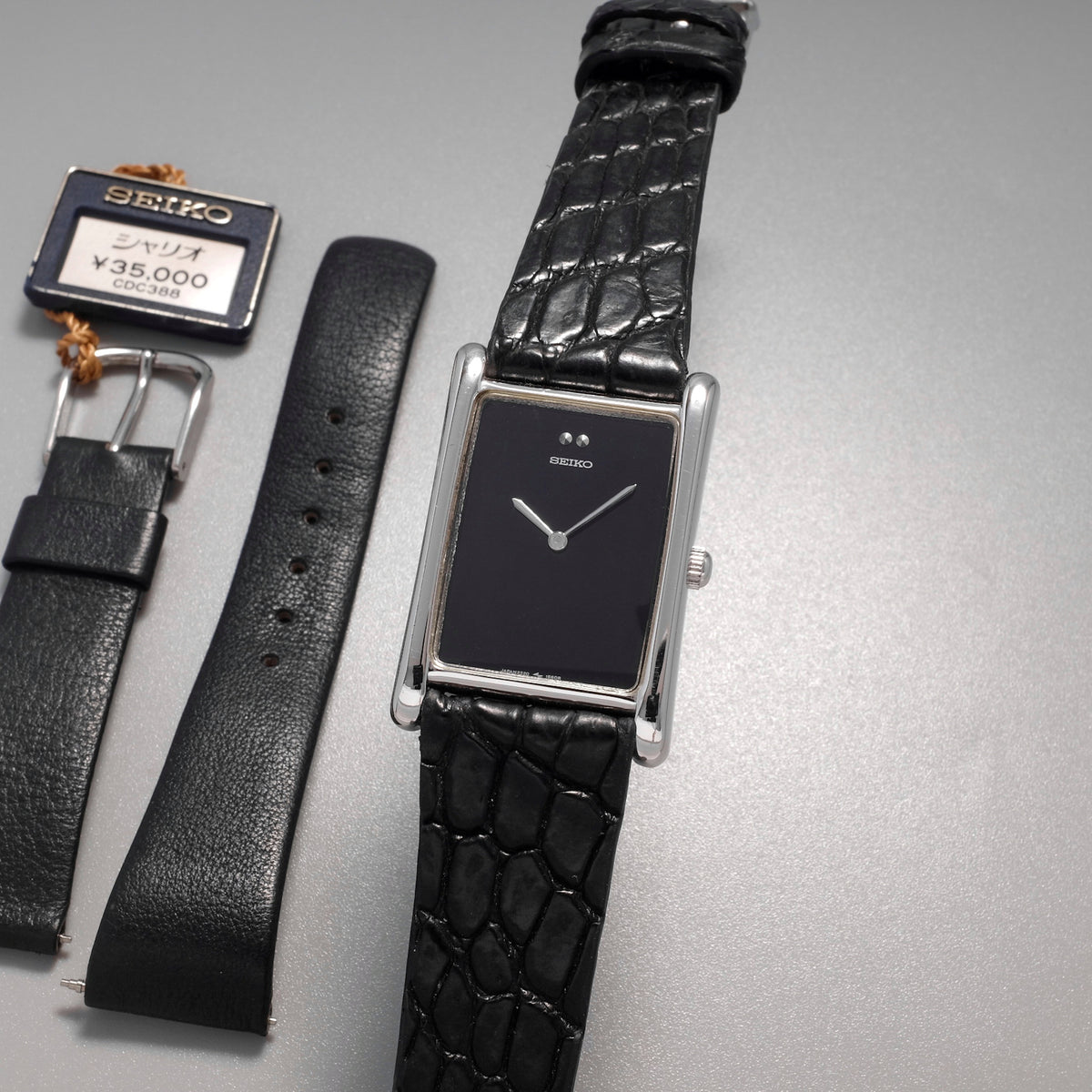 Seiko 2220-3560 from 1976 (Solid 885 Silver Case, Original Tag