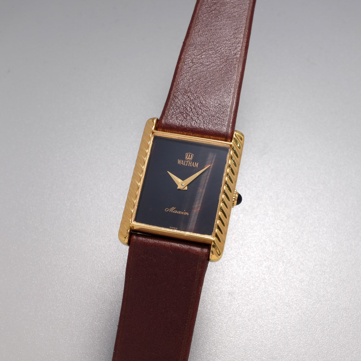 Waltham Maxim Tank Circa 1970 (Stone Dial) – Paleh