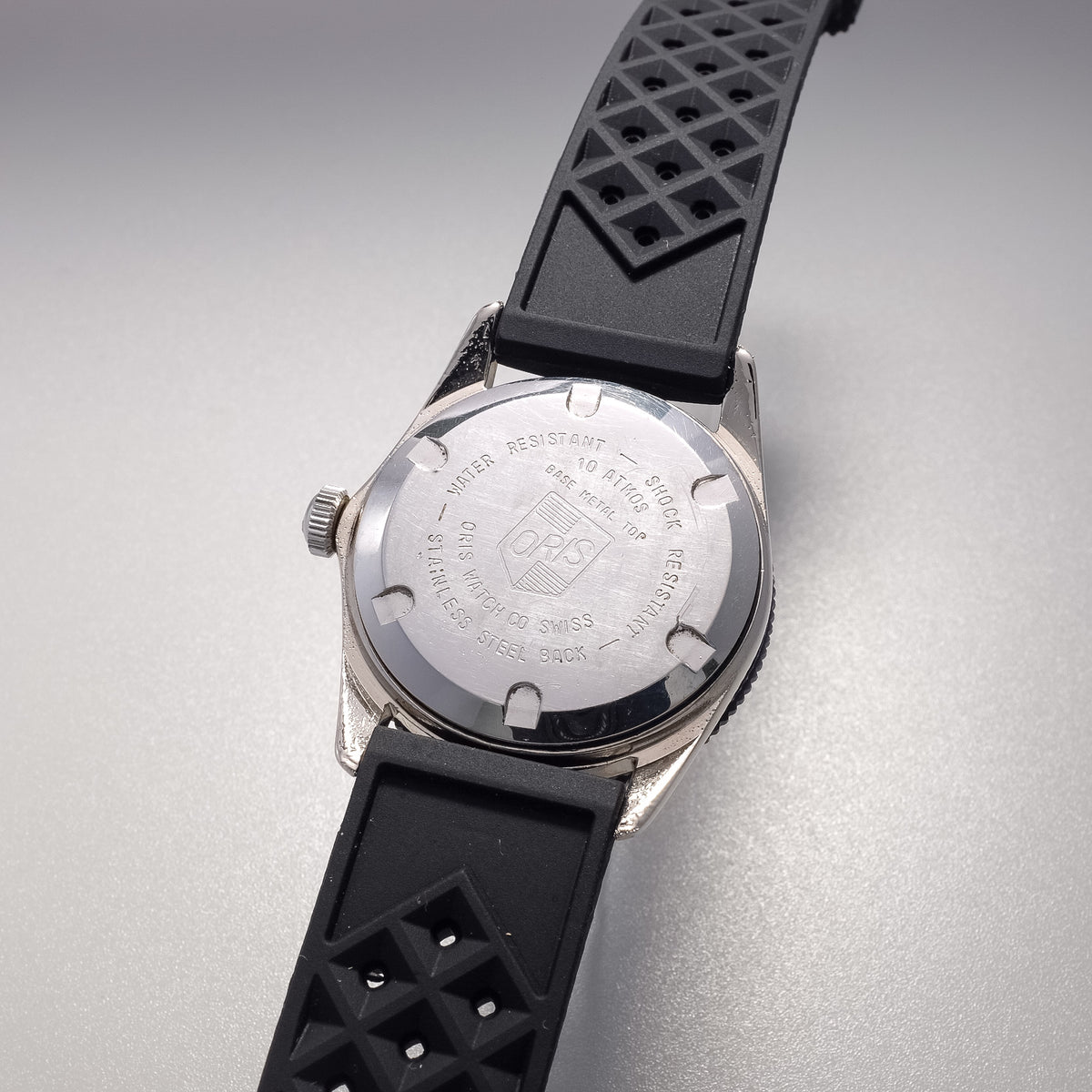 腕時計　ORIS WATERPROOF ANTI-SHOCK 稼動/希少】ORIS WATERPROOF ANTI-SHOCK 腕時計 - メルカリ