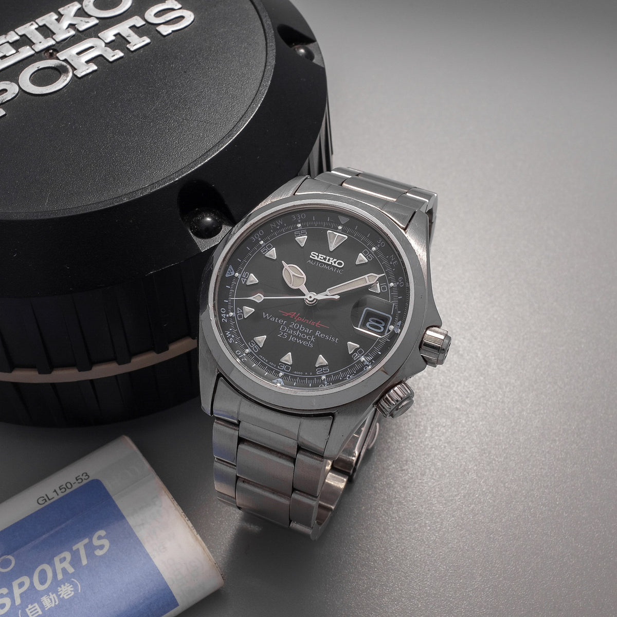 Seiko Alpinist SCVF005 from 1996 (Box and Manual) – Paleh