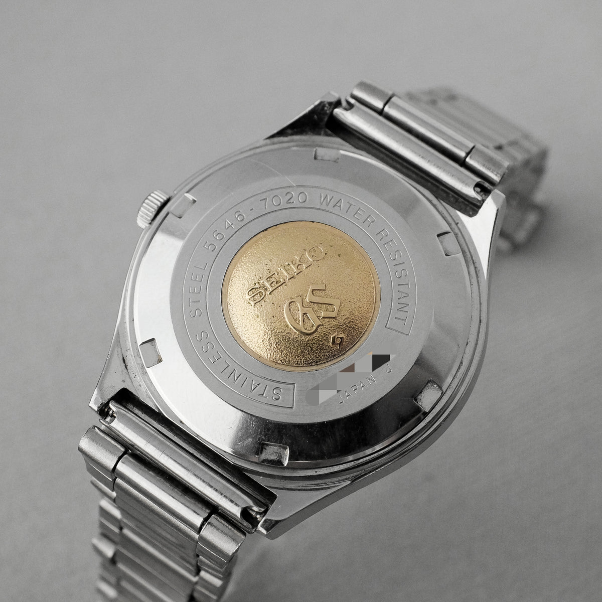 RARE Grand SEIKO Automatic Watch Green 9-sided cut glass