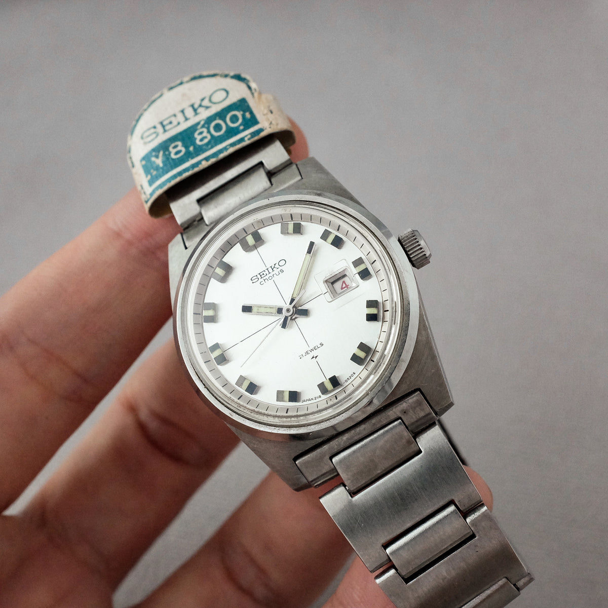 Seiko Chorus 2118-0210 from 1969 (NOS) – Paleh