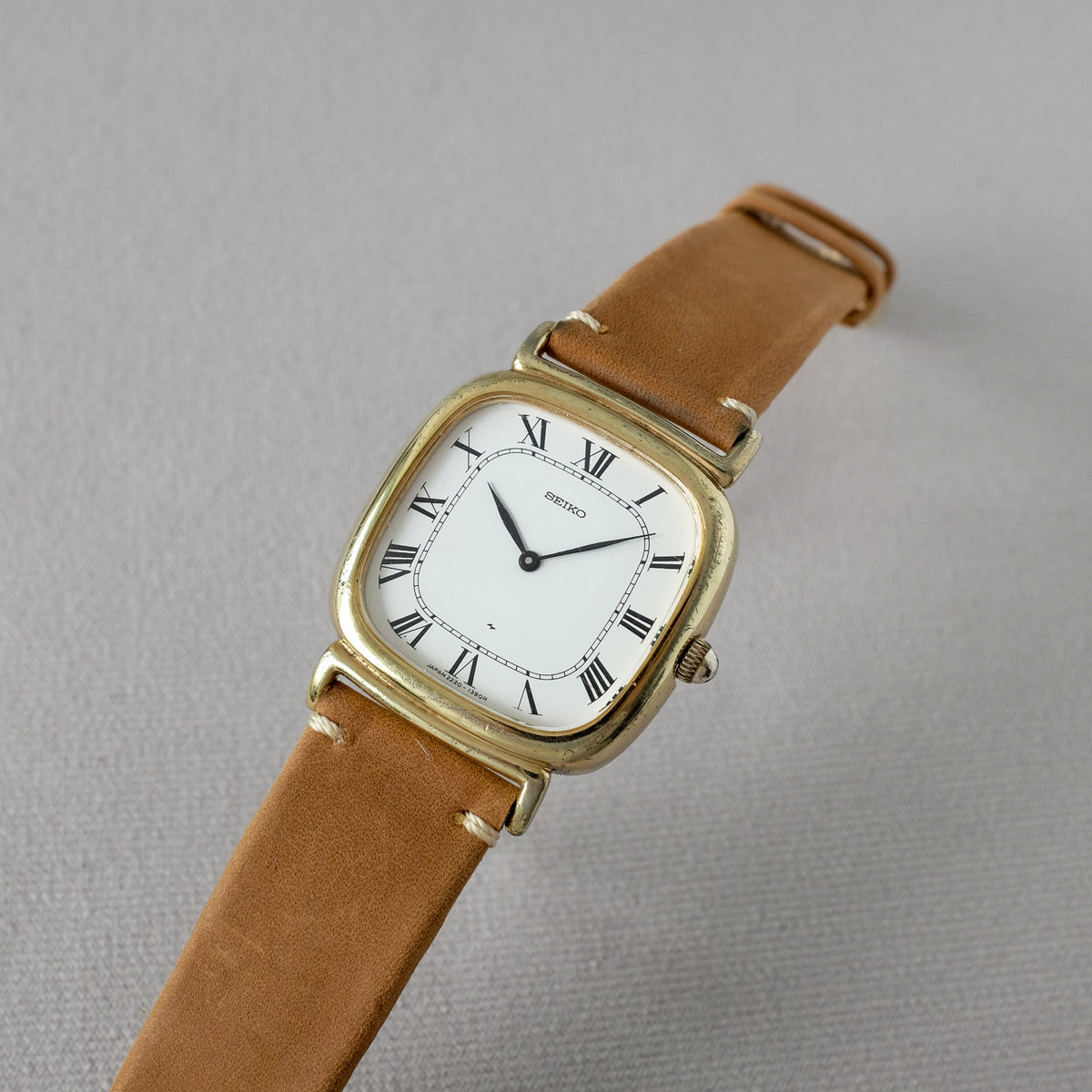 動作品 SEIKO 2220-3450 ローマ文字盤 腕時計 セイコー シャリオ Ref 