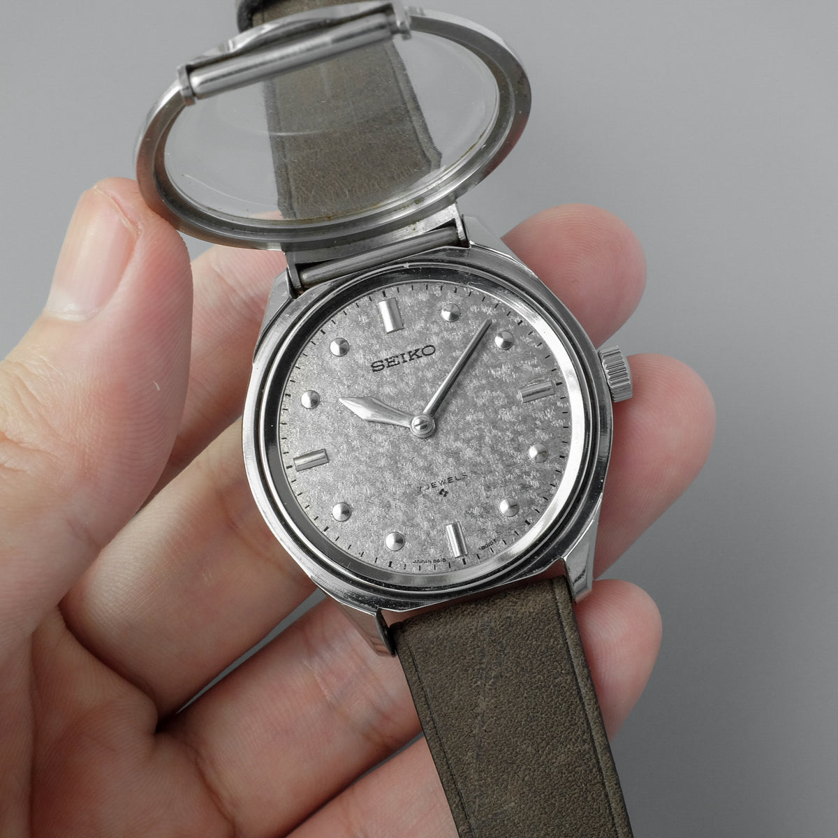 希少 セイコー 6618-8001 盲人用 稼働品 手巻き メンズ レディース 希少✨SEIKO 6618-8001 手巻き シルバー 盲人用 フェイスのみ Seiko