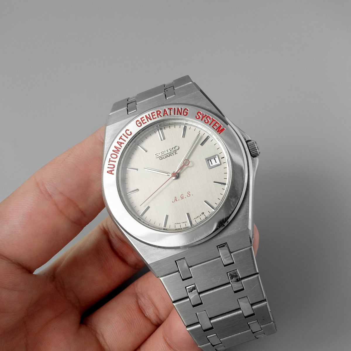 OA機器 GP-700,710 Seiko Automatic Generating System (A.G.S) 7M22-6A50 from