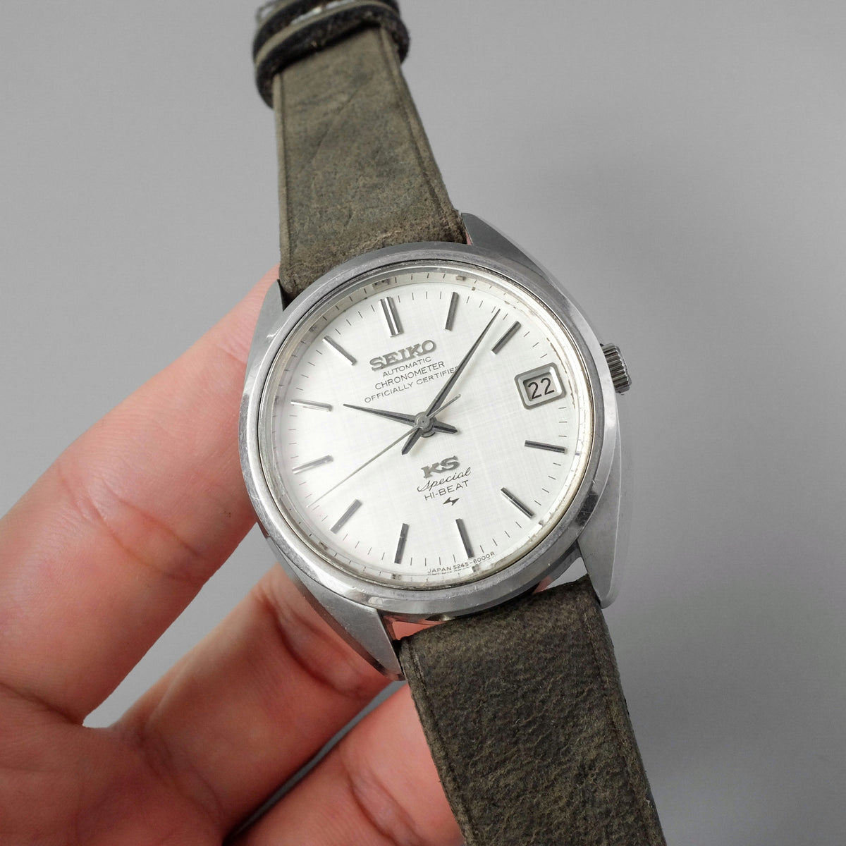 OH済み　SEIKO KS KingSeiko AT 5245-6000 1971年製 アンティーク キング セイコー 5245-6000 スペシャル