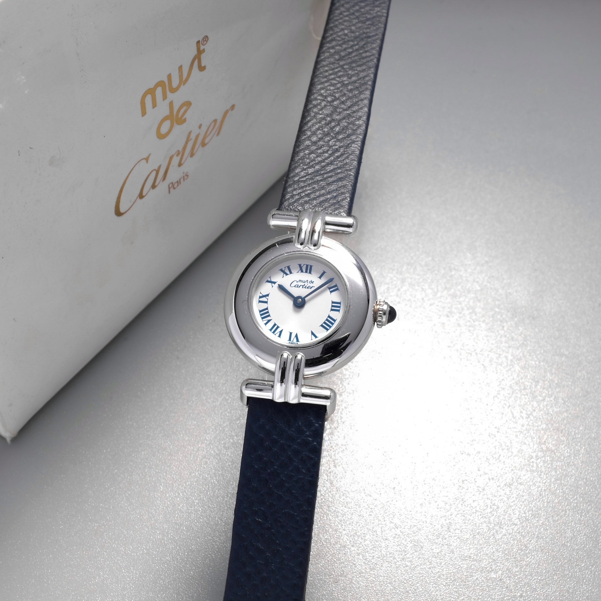 Cartier Colisee 690002 Circa 1990 (Boxes, Papers, Strap and Buckle)