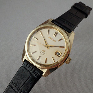 Grand Seiko 4522-8000 from 1980 (Gold Cap)