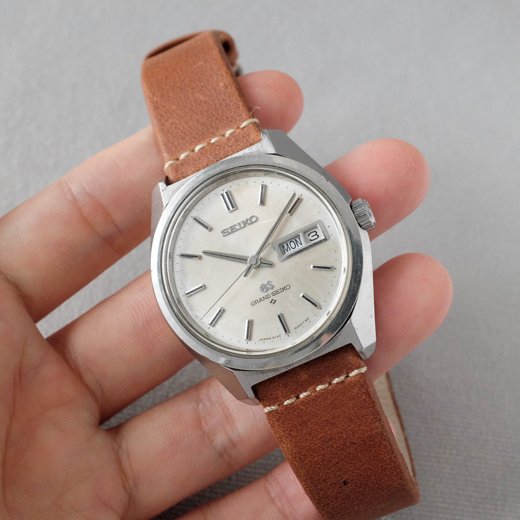 Grand Seiko 6146-8000 from 1967 (Early Dial)
