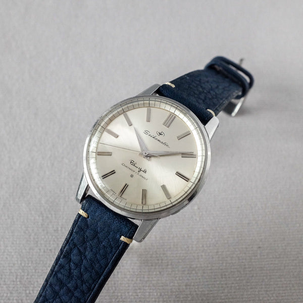 seiko matic blue yocht SDダイアル　※ベルトなし Seiko Seikomatic Blue Yacht from 1961 (SD Dial) – Paleh