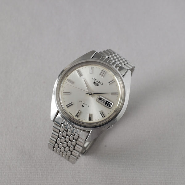 SEIKO セイコー5 セイコー ファイブ 5126-8060 デイデイト シルバー