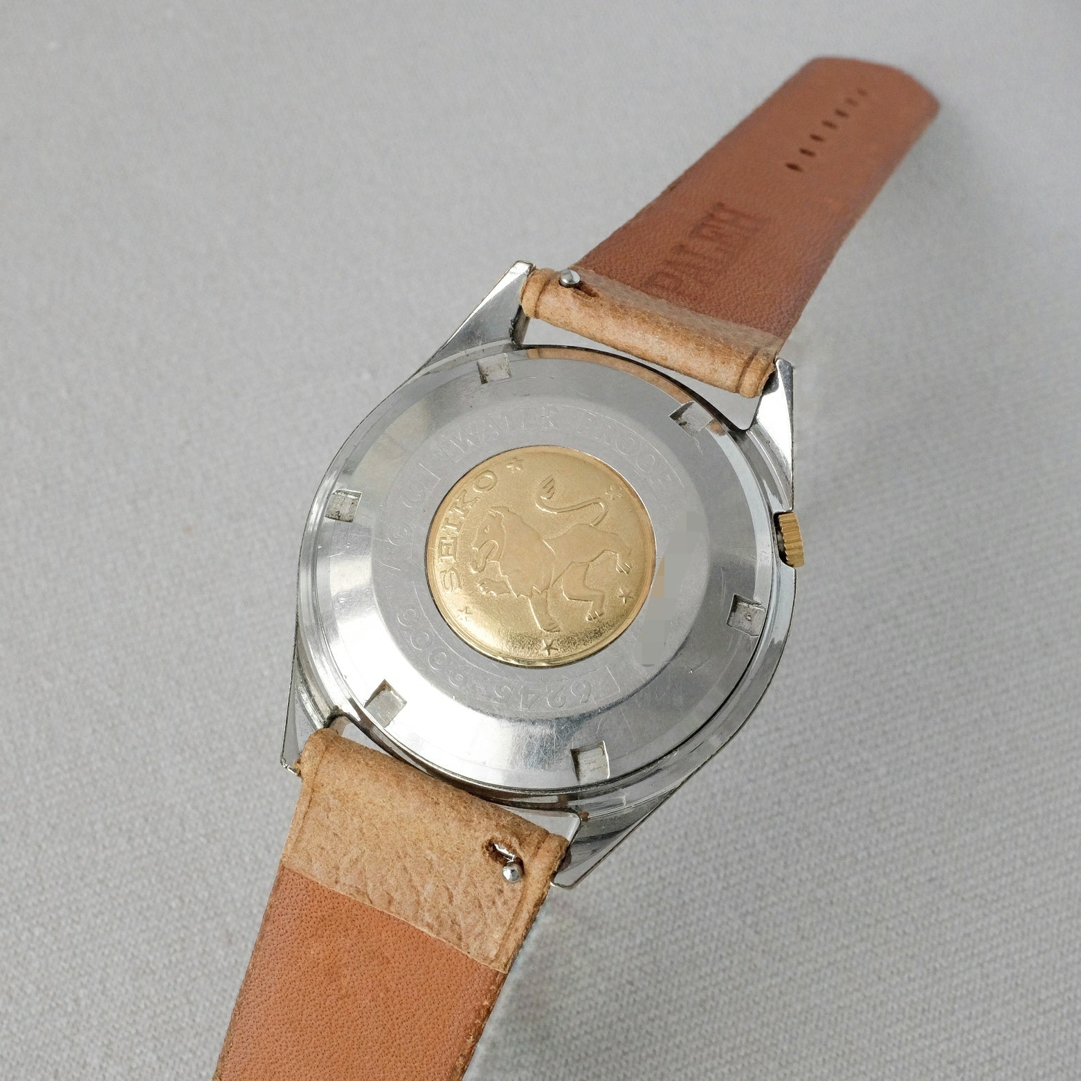 Grand Seiko 6245-9000 from 1966 (Gold Cap & NOS Crystal)