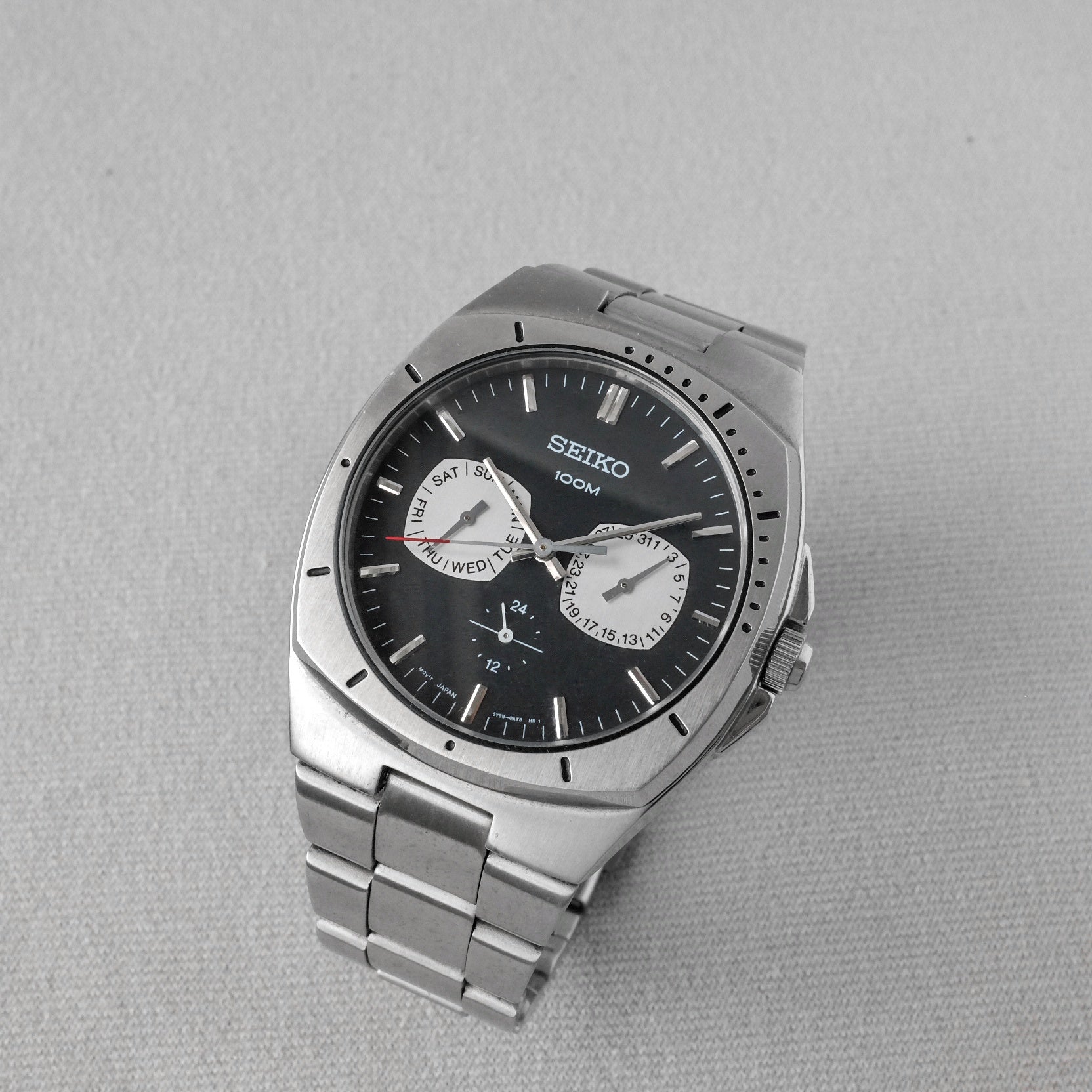 レア　SEIKO　セイコー 5Y89-0AL0 100M クォーツ 90s Seiko 5Y89-0AL0 from 1994 – Paleh