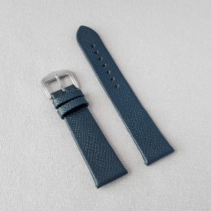 Handmade Navy Epsom Stitchless Strap (Classic)