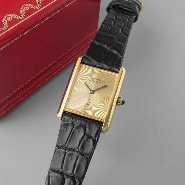 Must De Cartier Tank Circa 1970 (Buckle & Box) – Paleh