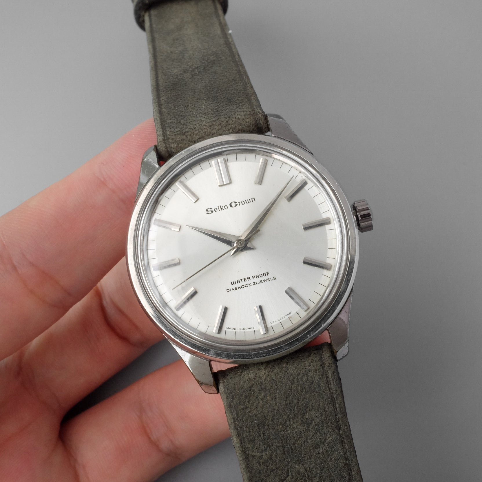 Seiko Crown 57-8000 from 1964