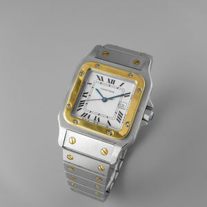 Cartier Santos Carree 2961 Circa 1980