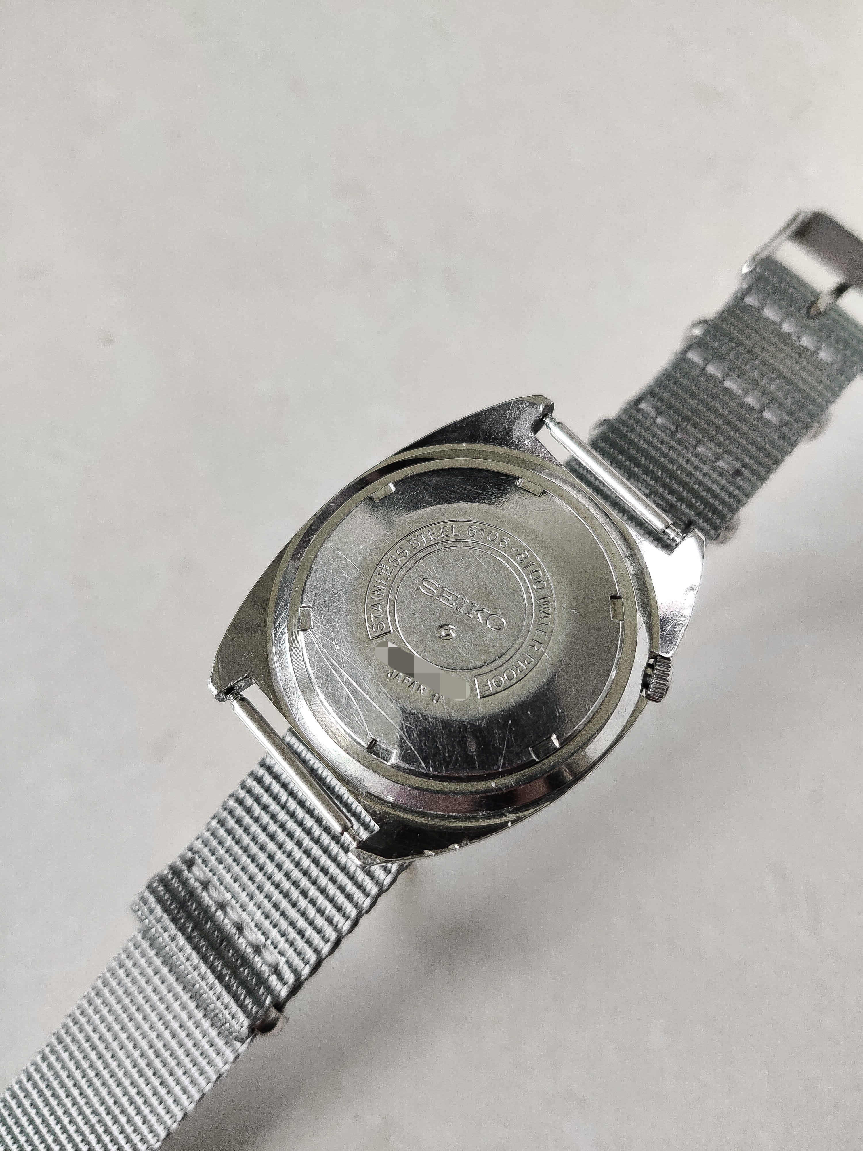 Seiko 6106-8100 "Proof" from 1970 (Tropical Dial)