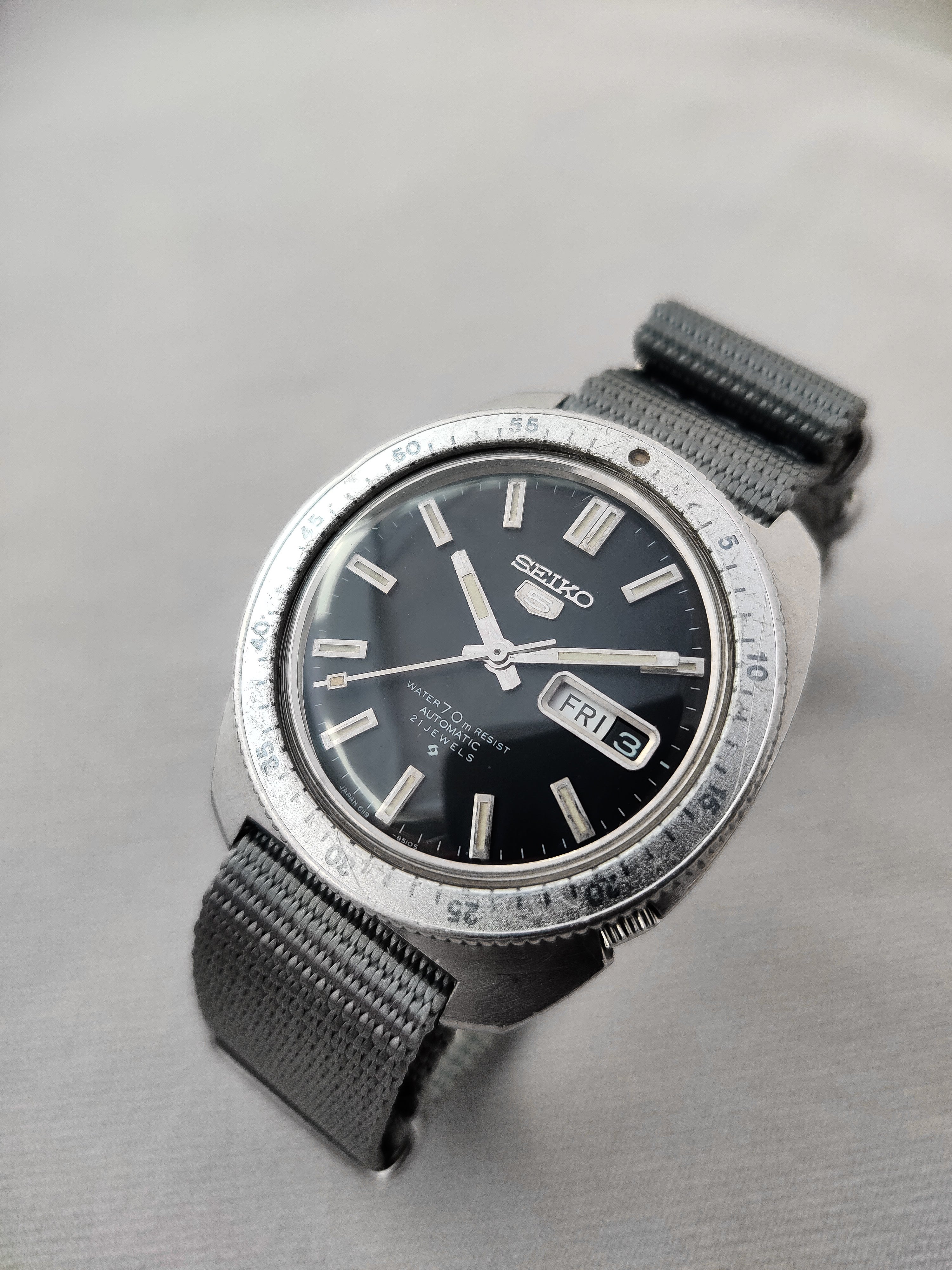 hvidløg Fremskreden Stjerne Seiko 6119-8460 from 1972 (Gene Kranz) – Paleh