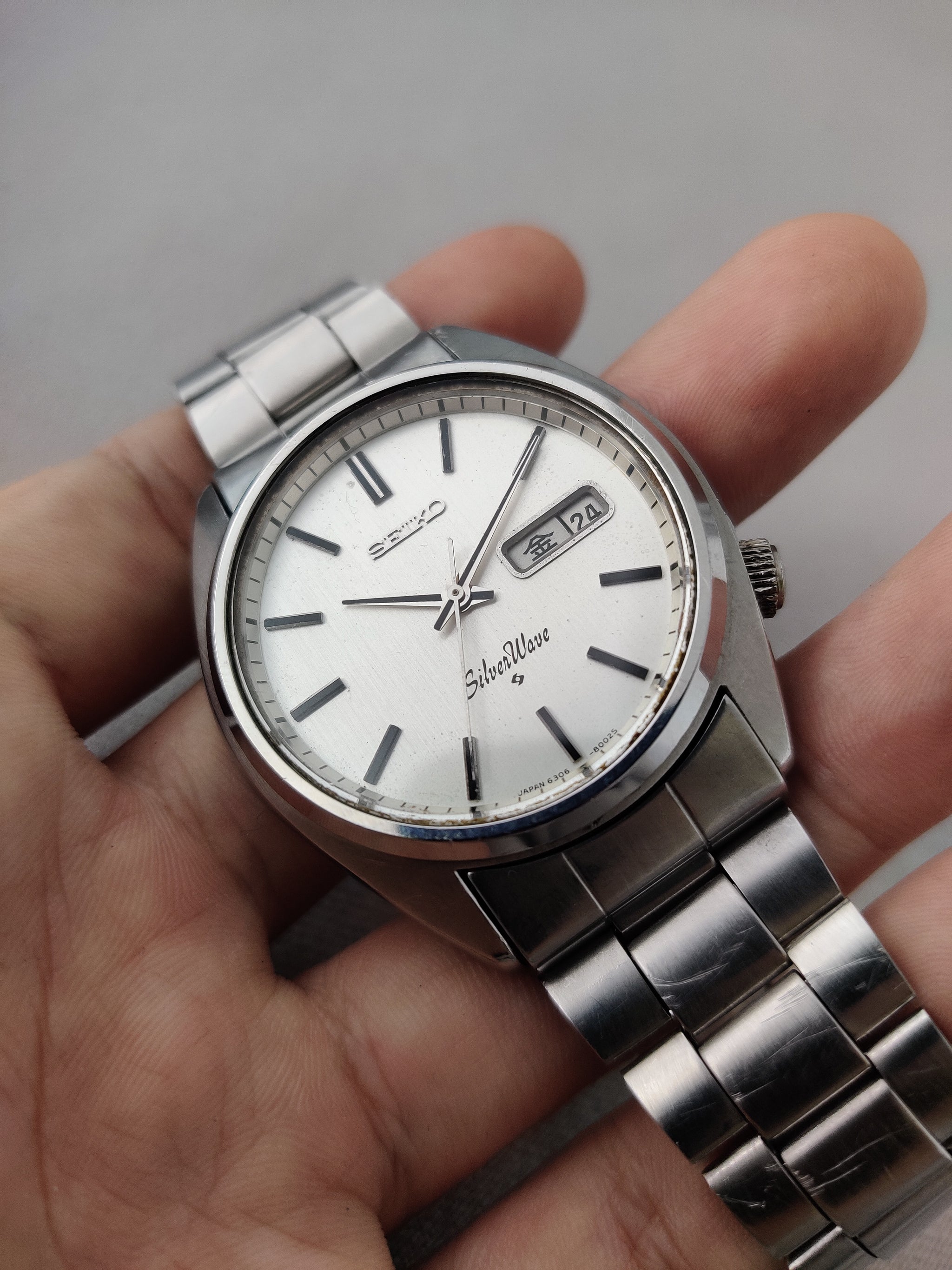 希少 JDM 1970s 美品】SEIKO セイコー 6306-8000 SilverWave アクタス