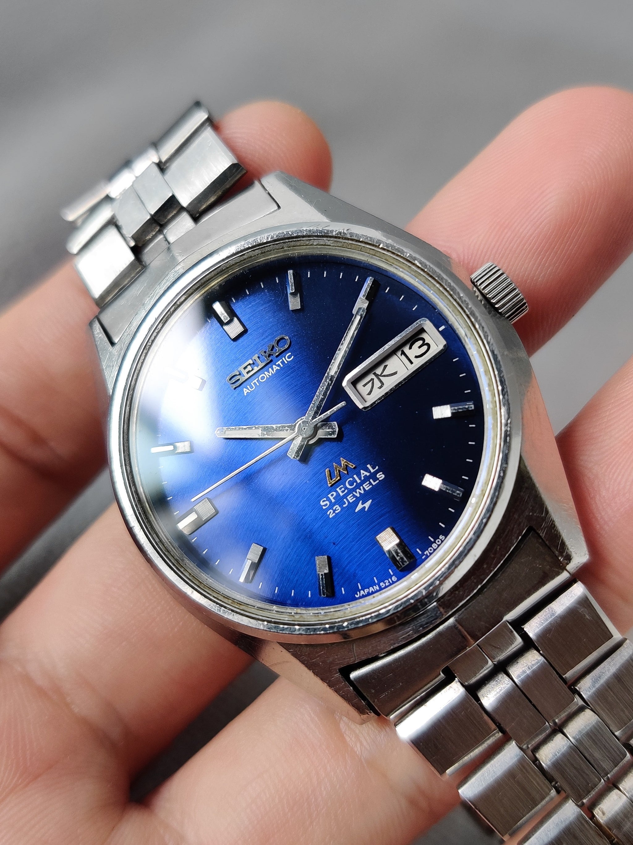 Seiko LM Lord Matic Special 5216-7080 from 1974 – Paleh