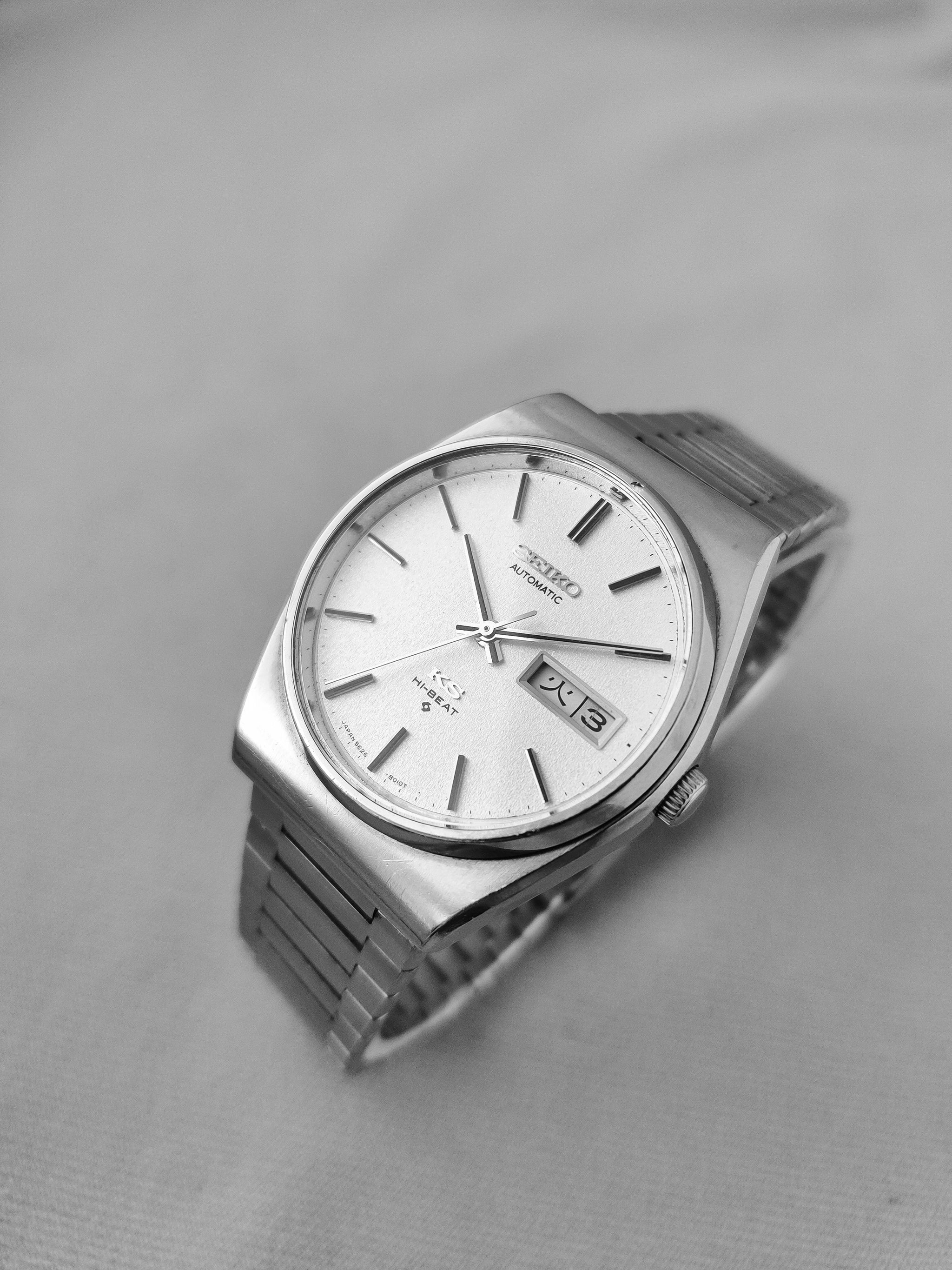 King Seiko 5626-8010 from 1974 – Paleh